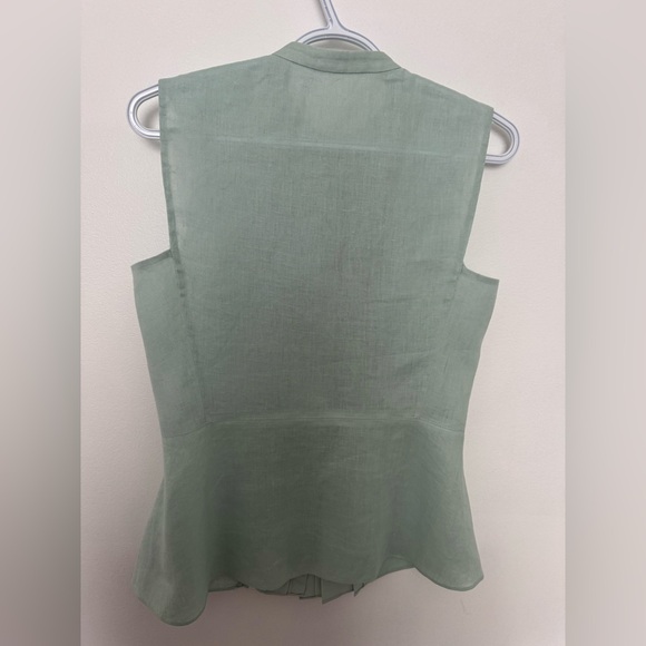 Tory Burch Linen and Silk Blouse - Picture 4 of 8